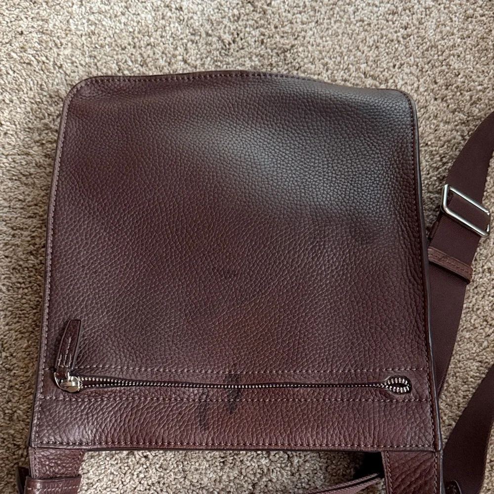 TUMI Vintage Brown Leather Men's Bag